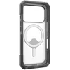 Urban Armor Gear UAG Trooper MagSafe dėklas, skirtas iPhone 17 Pro – skaidrus, juodas