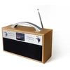 Carruzzo Xoro XOR400900 radijo imtuvas Internetas Skaitmeninis Juoda, Sidabras, Medis