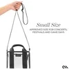 Case-Mate Micro Tote Bag - Atsparus vandeniui Shoulder Bag (Midnight Juodas/Clear)