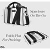 Case-Mate Mini Travel Tote Bag - Atsparus vandeniui travel shoulder bag (Sidabrinis Chrome)