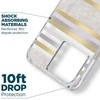 Case-Mate Pearl Stripes MagSafe - dėklas decorated su mother-of-pearl skirtas Apple iPhone 14 Pro Max Pearl Stripes