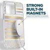 Case-Mate Pearl Stripes MagSafe - dėklas decorated su mother-of-pearl skirtas Apple iPhone 14 Pro Max Pearl Stripes
