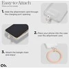 Dėklas Case-Mate Phone Bangle - Wrist virvelė telefonui Peach