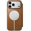 Cases and Covers - Flip Nomad Modern odinis dėklas-knygelė, english tan – iPhone 18 Pro Max/17 Pro Max