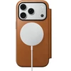 Cases and Covers - Flip Nomad Modern odinis dėklas-knygelė, saddle (Horween) – iPhone 18 Pro/17 Pro