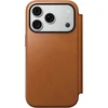 Cases and Covers - Flip Nomad Modern odinis dėklas-knygelė, saddle (Horween) – iPhone 18 Pro/17 Pro