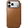 Cases and Covers - Flip Nomad Modern odinis dėklas-knygelė, english tan – iPhone 18 Pro Max/17 Pro Max
