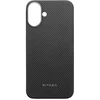 Dėklas Pitaka Ultra-Slim Case, Juodas/Pilkas Twill - iPhone 16 Plus