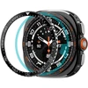 Spigen Bezel Tune (Diver), juodas – Samsung Galaxy Watch Ultra 2 47mm