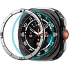 Spigen Bezel Tune (Pilot), sidabrinis – Samsung Galaxy Watch Ultra 2 47mm