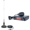 CB PNI ESCORT HP 9001 PRO ASQ radijo stoties rinkinys su reguliuojamu ASQ, AM-FM, 12V, 4W + CB PNI ML100 antena, 26-30MHz, 250W, 100cm, komplekte 125mm magnetas