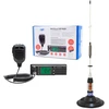 CB PNI Escort HP 9500 radijo stoties komplektas, ASQ, 12-24V + CB PNI ML70 antena, 70 cm su pridedamu 145 mm magnetiniu pagrindu