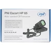 CB radijo stotelė PNI Escort HP 65 ASQ, multi-norm, RF Gain, ASQ, reguliuojamas SQ, 12 – 24 V cigarečių degiklio lizdas pridedamas