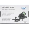 CB radijo stotelė PNI Escort HP 65 ASQ, multi-norm, RF Gain, ASQ, reguliuojamas SQ, 12 – 24 V cigarečių degiklio lizdas pridedamas