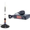 CB radijo stoties komplektas PNI ESCORT HP 9001 PRO ASQ, reguliuojamas, AM-FM, 12V, 4W + CB antena PNI ML70 26-30MHz, 200W, 70cm, komplekte 145 mm magnetinis pagrindas