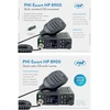 CB radijo stoties komplektas PNI Escort HP 8900 ASQ, 12-24V + CB antena PNI Extra 45 su magnetiniu pagrindu, 12V / 24V maitinimas, RF stiprinimas, Roger Beep, CTCSS-DCS, dvigubas stebėjimas