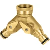 CELLFAST DVIGUBAS SKIRSTYTUVAS ETIKETĖ /BRASS