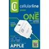 Cellular Line Cellularline The One - USB-C Power Delivery 30W mains įkroviklis baltos spalvos