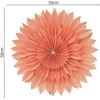 Christmas Decoration kabaneriaus popierinė žvaigždė 3D 50 cm rožinė