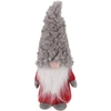 Christmas Decoration Dekoratyvinis Kalėdų senelis 22 cm pilkas