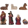 Christmas Decoration Kalėdinės prakartėlės figūrėlės 7 vnt 6,5 cm
