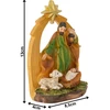 Christmas Decoration Kūčių prakartėlė su šeima 13 cm