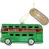 Christmas Decoration plastikinis žaisliukas turistinis autobusas