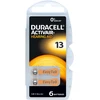 Cinko oro baterija DA13 (V13, PR48) klausos aparatams 1.4V 300mAh Duracell 6vnt.
