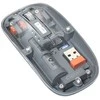 Cliptec pelė kompiuteriui Transparent RZS630 Optinė belaidė 1600DPI