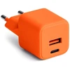 COLORUM sieninis įkroviklis USB-A + USB-C PD 30W CLS30-AC-10 xOrange