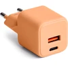 COLORUM laidinis įkroviklis USB-A + USB-C PD 30W CLS30-AC-14 x Peach Fuzz