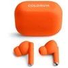 COLORUM CTWS-10 oranžinės ausinės su įkrovimo dėklu