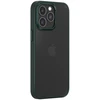 Comma dėklas, skirtas Joy Elegant, skirtas iPhone 15 Plus tamsiai žalios spalvos