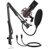 Condenser microphone with tripod Fifine T732 (juodas)