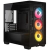 Corsair 2800X RS-R ARGB PC Case, Mini Case, mATX, Tempered Glass – including 3x 120mm Fans, Juoda