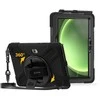 Crong Defender Plus - Rugged dėklas Samsung Galaxy Tab Active5 Pro 10.1" juodos spalvos