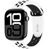 Crong Duo Sport - Strap for Apple Watch 44/45/46/49 mm (baltas/juodas)