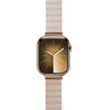 Crong Eclipse – Leather magnetic apyrankė skirta Apple Watch 38/40/41/42 mm beige