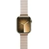 Crong Eclipse – Leather magnetic apyrankė skirta Apple Watch 38/40/41/42 mm beige