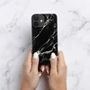 Crong Marble dėklas - dėklas skirtas Apple iPhone 12 Mini Juodas
