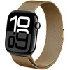 Crong Milano Steel – Nerūdijantis plienas strap for Apple Watch 44/45/46/49 mm (rose auksinis)