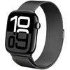 Crong Milano Steel - Stainless Steel apyrankė skirta Apple Watch 38/40/41/42 mm Graphite