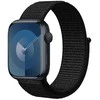 „Crong Nylon Reflex“ sportinis dirželis „Apple Watch“ 38/40/41/42 mm (juodas)