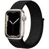 „Crong Nylon Reflex“ – sportinis dirželis „Apple Watch“ 44/45/46/49 mm (juodas)