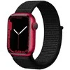 „Crong Nylon Reflex“ – sportinis dirželis „Apple Watch“ 44/45/46/49 mm (juodas)