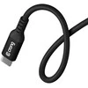 „Crong Soft Link“ – 100 W PD 5A USB-C į USB-C laidas, 120 cm, juodas