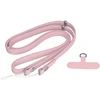 Dėklas Fusion Accessories Per petį nešiojamas dirželis – rožinis