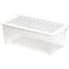 Daiktadėžė CURVER, 5,7 l, skaidri, 34,3×19,5×12,5 cm