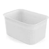 Daiktadėžė ROTHO BRISEN, 4,5 l, balta, 26,2×18×13 cm