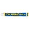 Dažų lazdelė gumai Markal Tyre Marque BALTA 12,7 mm